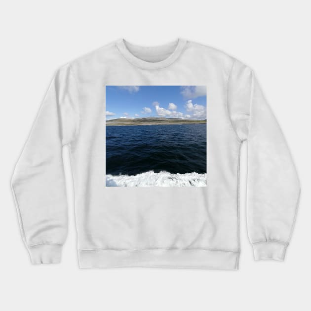 beautiful open sea (sea, ocean, animal and octopus) Crewneck Sweatshirt by Thepurplepig